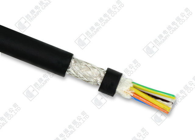 1500萬次PUR超柔性數(shù)據(jù)傳輸拖鏈電纜 屏蔽 無鹵型